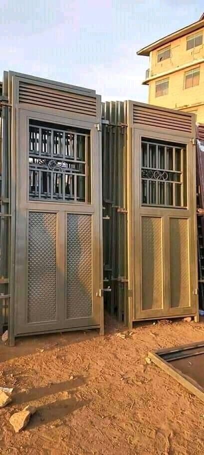 Ventilated security door