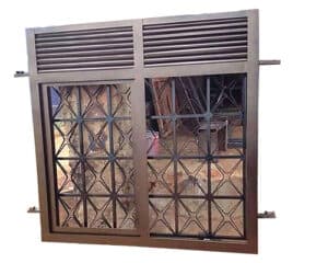Ventilated security window