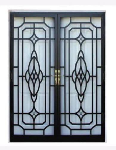 Decorative double window grille