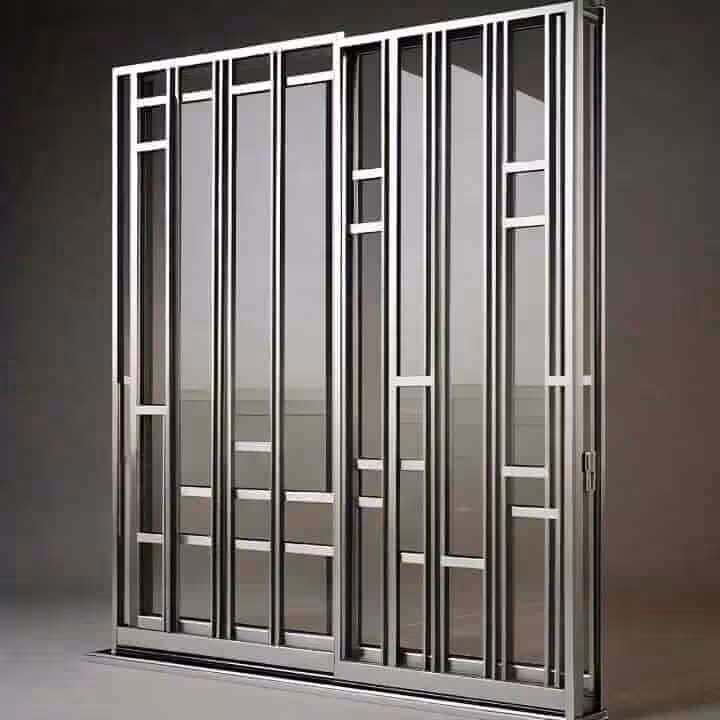 Standard metal window frame