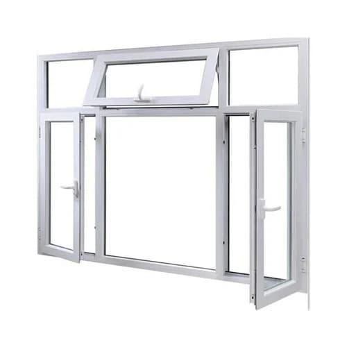 Multi-panel casement window